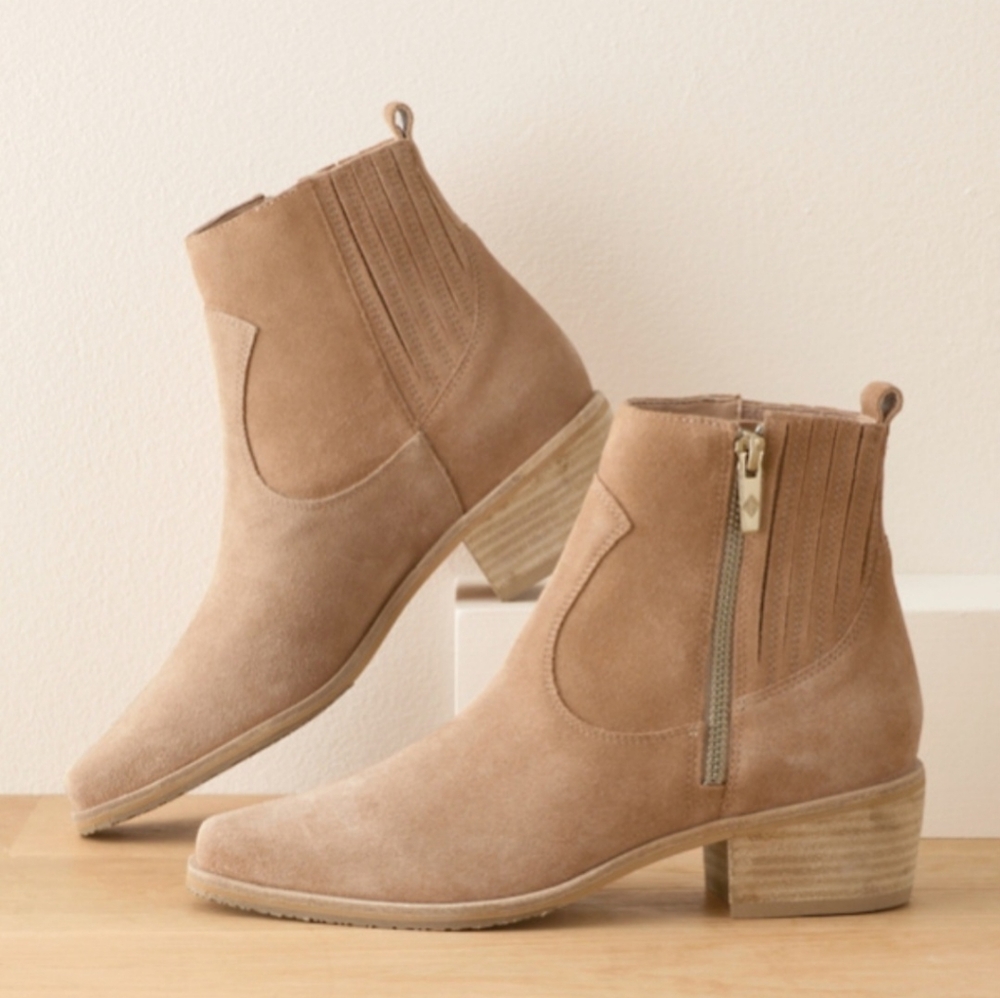Donald Pliner Suede Ankle Boots